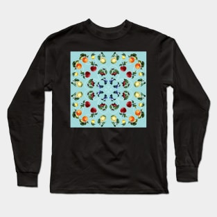 Kitchen Wallpaper Long Sleeve T-Shirt